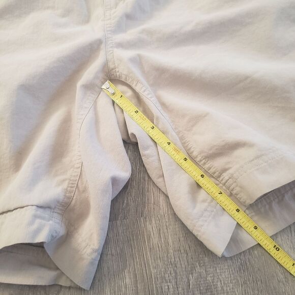 Columbia Sportswear Cargo Shorts Mens XL 32" Khaki Tan Outdoor Hiking Pockets - Picture 7 of 11